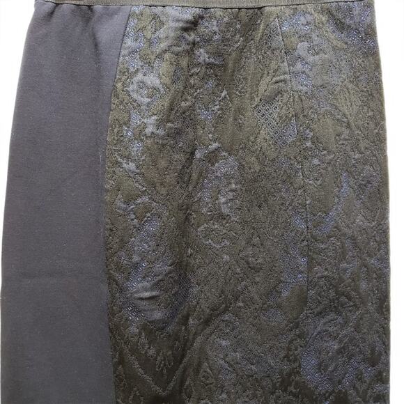 Elie Tahari Side Split Lace Overlay Pencil Skirt 2 - Picture 10 of 12